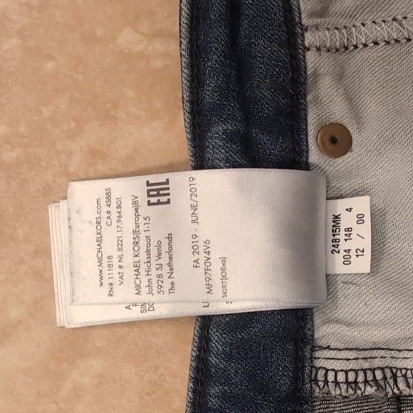 MK Michael Kors Blue jean skirt - Picture 4 of 8